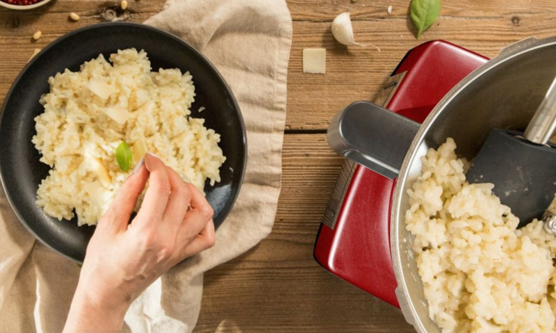 robot cuiseur magimix preparation risotto